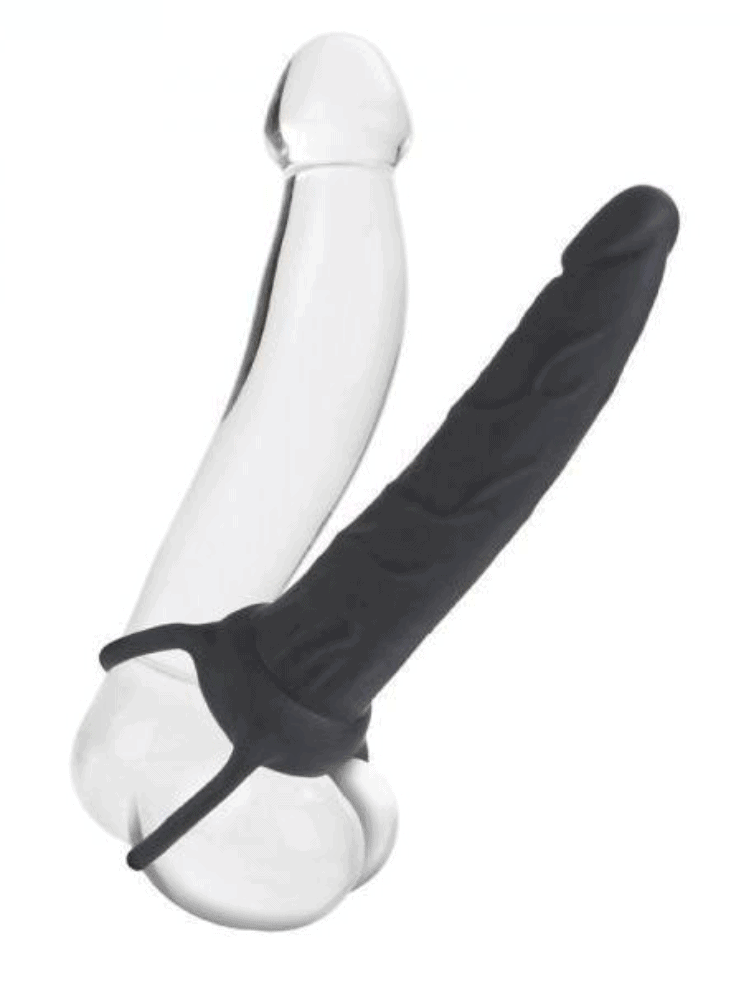 Picture of the silicone love rider dual dildo product