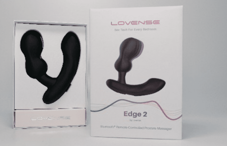 Picture of the lovense edge 2 in packaging